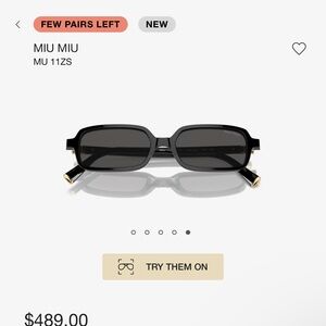 ✨🎀MIUMIU SUNGLASSES🎀✨